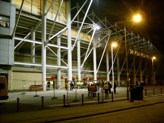 Rear of the South Stand